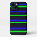 Recherche de grandes rayures iphone coques Bleu