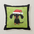 Search for dachshund christmas pillows Funny