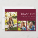 Search for burgundy thank you cards Photo collage