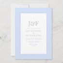 Search for icy blue invitations Typography