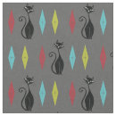 Search for retro cat fabric Animal