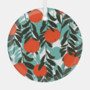 Search for orange fruit ornaments Pattern