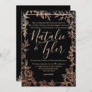 Recherche de gold frame invitations Classique