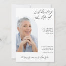 Search for modern memorial service invitations Forever in our hearts