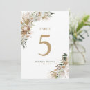 Search for gold table cards Botanical