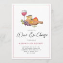 Recherche de vin fromage invitations Fête d'anniversaire