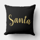 Search for black santa pillows Modern