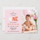Search for halloween 1st birthday invitations Pink