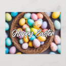 Recherche de oeufs de pâques cartes postales Fleurs