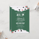 Search for poker wedding invitations Playing