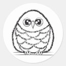 Search for black owl stickers Illustration
