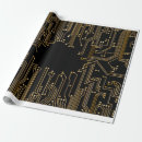 Search for circuit board wrapping paper Background