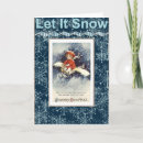 Search for airplane christmas cards Vintage