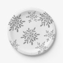 Search for snowflake plates Glitter