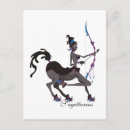 Search for sagittarius zodiac sign postcards Centaur