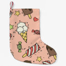 Search for cream christmas stockings Chocolate