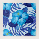 Search for tropical plant puzzles Blue