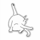Search for funny yoga stickers Cat