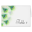 Search for peacock table cards Peafowl