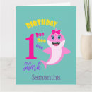 Search for shark birthday cards Ocean