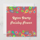 Recherche de paisleys invitations Motif