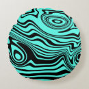 Search for black and turquoise pillows Abstract