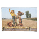 Search for vintage western pillowcases Rodeo