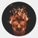 Search for flaming skull stickers Bones