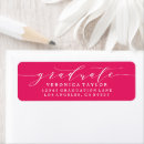 Search for neon pink return address labels Elegant