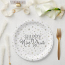 Search for new years eve plates Silver