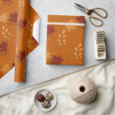Search for fall leaves gift wrap Rustic