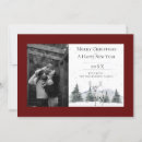 Search for falling snow christmas cards Family photo