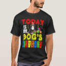 Recherche de anniversaire mignon tshirts Chien