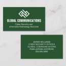 Search for technology business cards Modern