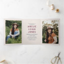 Search for trifold graduation invitations Elegant
