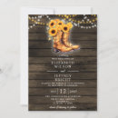 Recherche de cowboy boot invitations Tournesol
