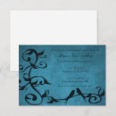 Search for lovebird invitations Blue
