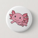 Search for axolotl buttons Kawaii