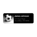 Search for soccer return address labels Sports
