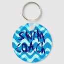 Search for swimming coach keychains Swimmer