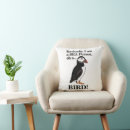 Search for puffin pillows Funny