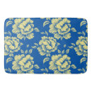 Search for blue toile bath mats Floral