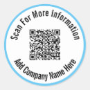 Search for blue and white border stickers Simple