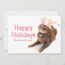 Search for tabby cat christmas cards One animal