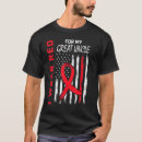 Recherche de heart disease awareness tshirts Grand
