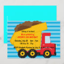 Recherche de de camion à benne basculante invitations Garçon