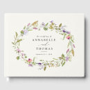Recherche de greenery wedding guest books Jardin