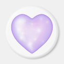 Recherche de coeur simple magnets Élégant
