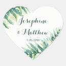 Search for fern wedding stickers Botanical