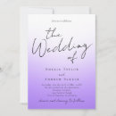 Search for lavender and white wedding invitations Qr code